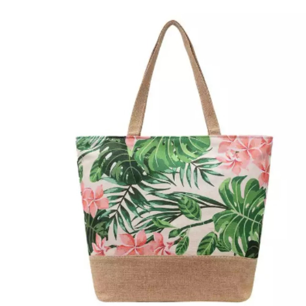 Tiki Hut Tote Bags Bimini Beachwear